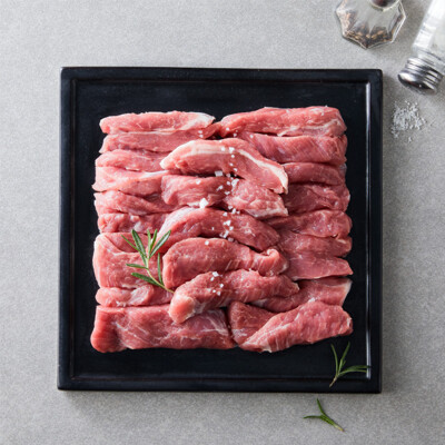 [포크빌] 무항생제 한돈 등심덧살(구이용) 300g (냉장)