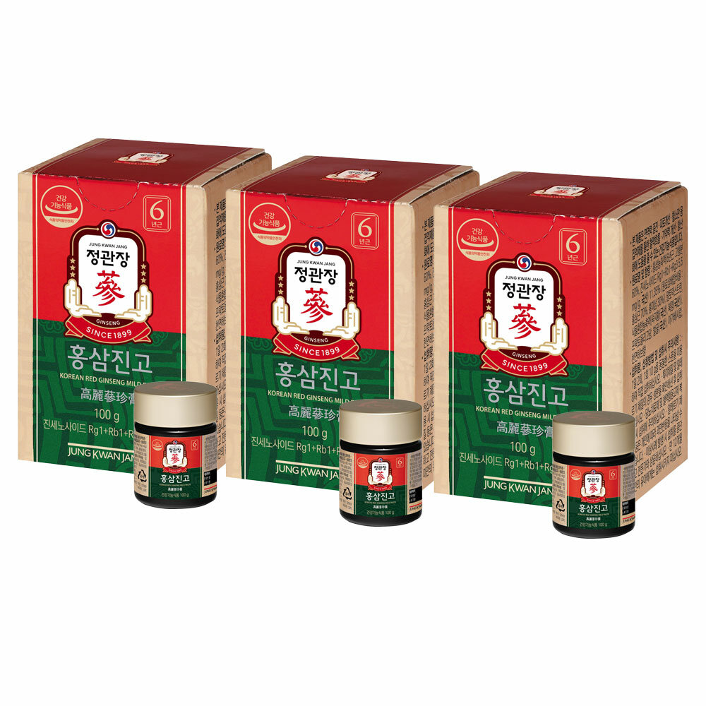 [정관장 공식] 홍삼진고 100g x 1병 3박스 (15일분)