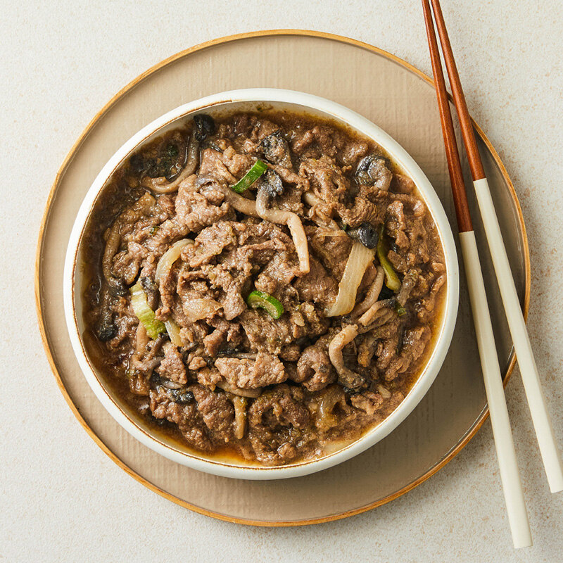 부드러운 간장 소불고기 500g