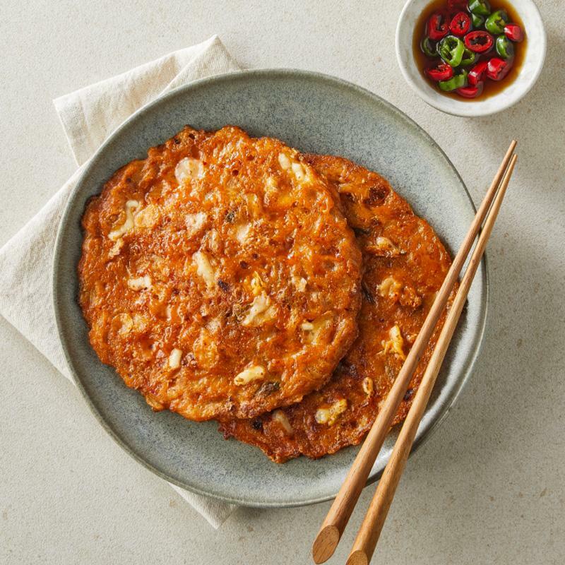 지글지글 김치 치즈전 반죽 400g