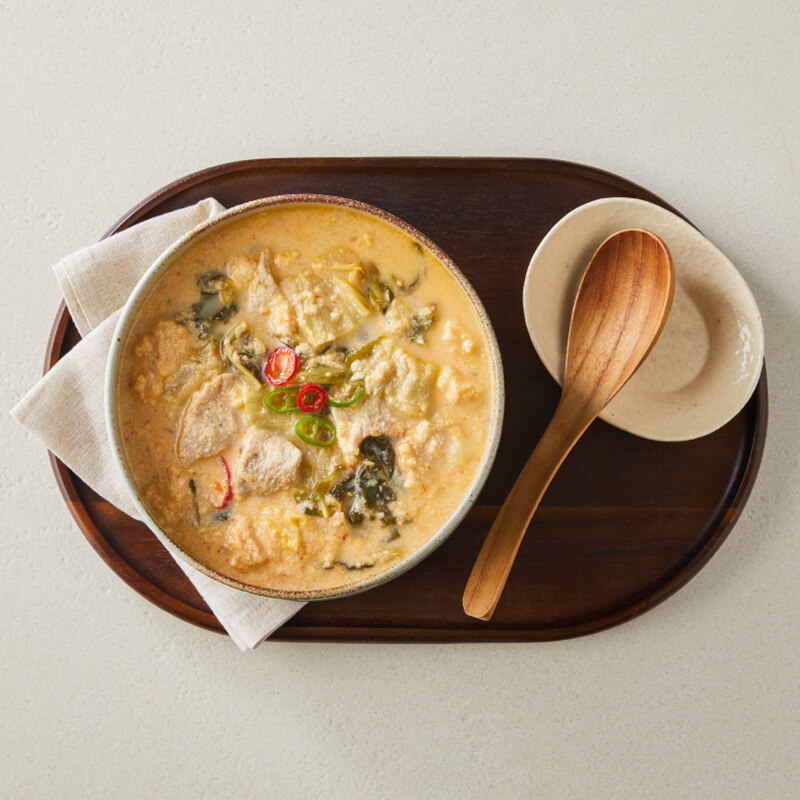우거지 콩비지 찌개