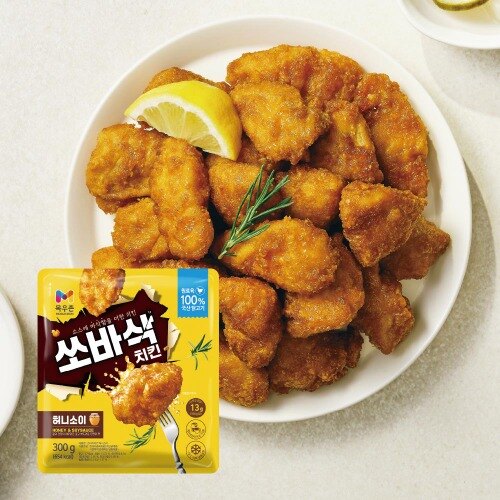 쏘바삭치킨 허니소이 300g*3봉