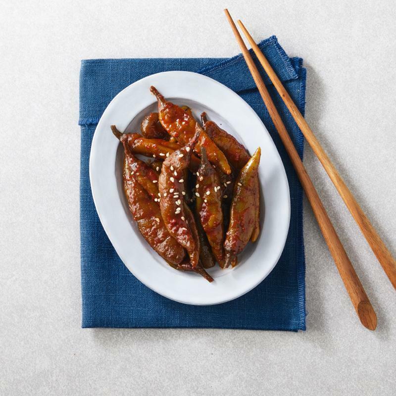 밥도둑 고추지 무침 100g