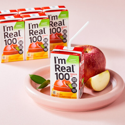 [풀무원] 아임리얼100 사과 140ml(6입)