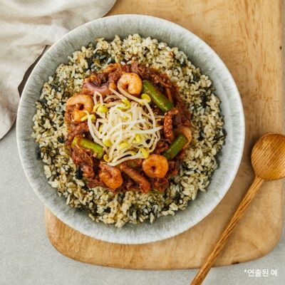 [당뇨식단] 낙우새 볶음 & 부지깽이 솥밥