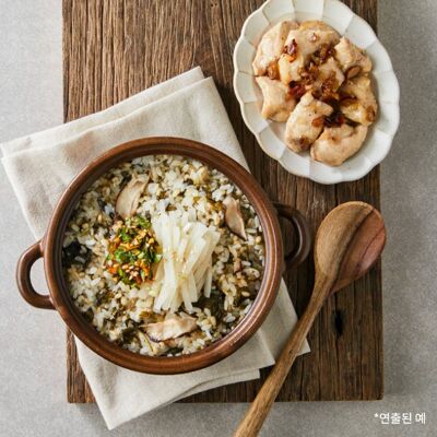 [당뇨식단] 나물 솥밥 & 마늘 닭구이