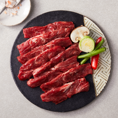 [사전예약]무항생제 화식한우 제비추리 구이용(200g*2)