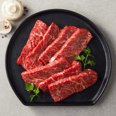 [사전예약]무항생제 화식한우 치마살 구이용(200g*2)