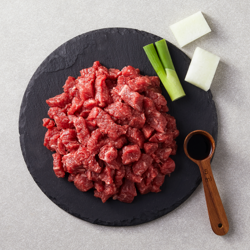 [사전예약]무항생제 화식한우 양지 국거리(200g*2)