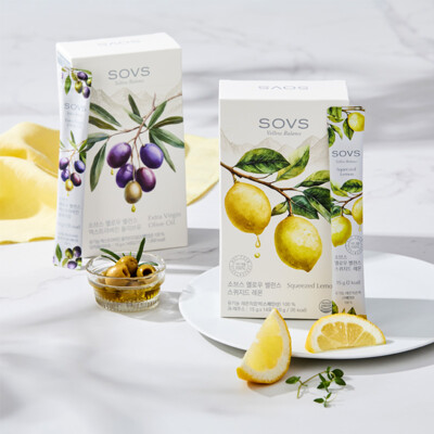 [SOVS] 옐로우밸런스 스퀴즈드 레몬 & 엑스트라버진 올리브유 