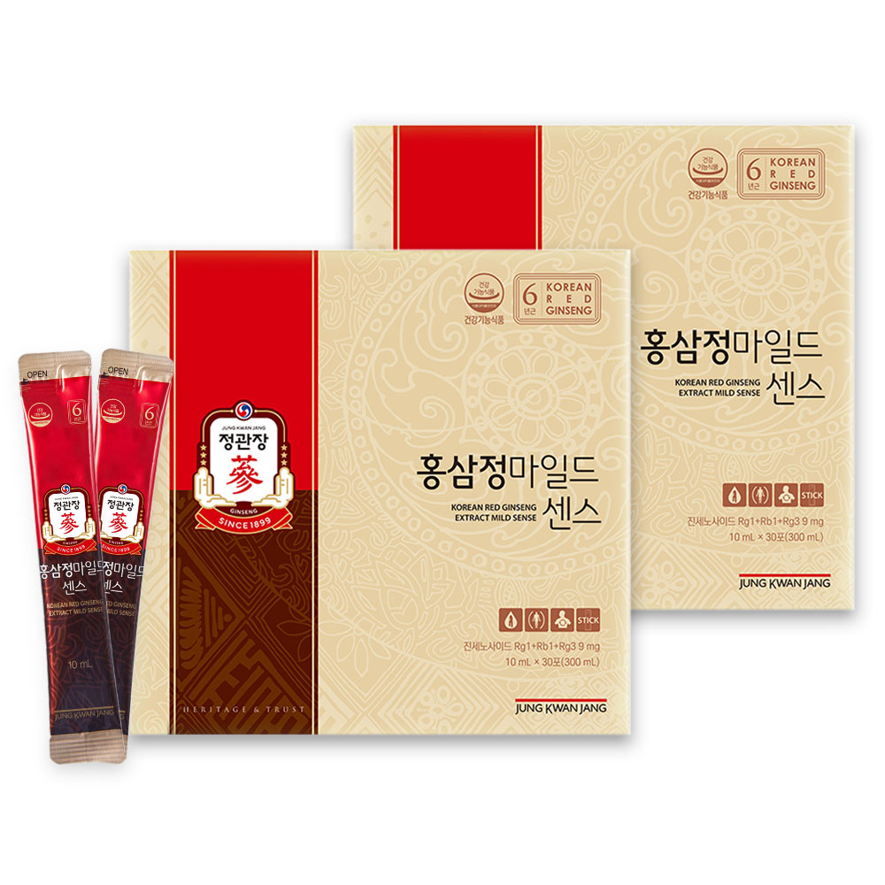 [정관장 공식] 홍삼정 마일드센스 10ml x 30포 2박스 (2개월분)