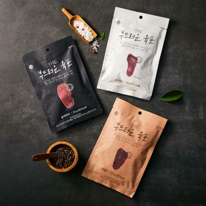 [육포공방] THE 부드러운 육포 3종 30g