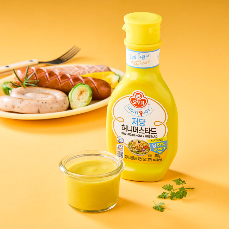 [오뚜기] LIGHT&JOY 저당 허니머스타드 265g