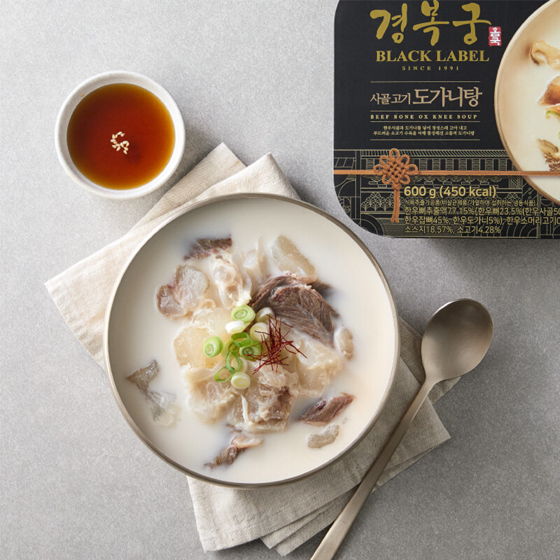 [경복궁] 사골고기 도가니탕 600g