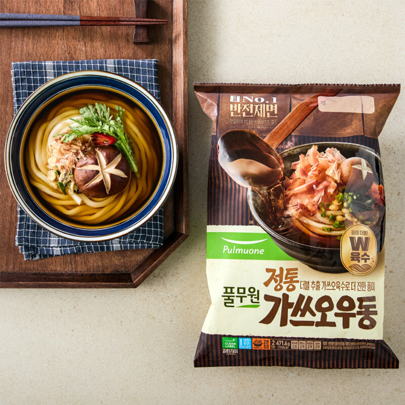 [풀무원] 정통 가쓰오 우동 (2인분) 471g