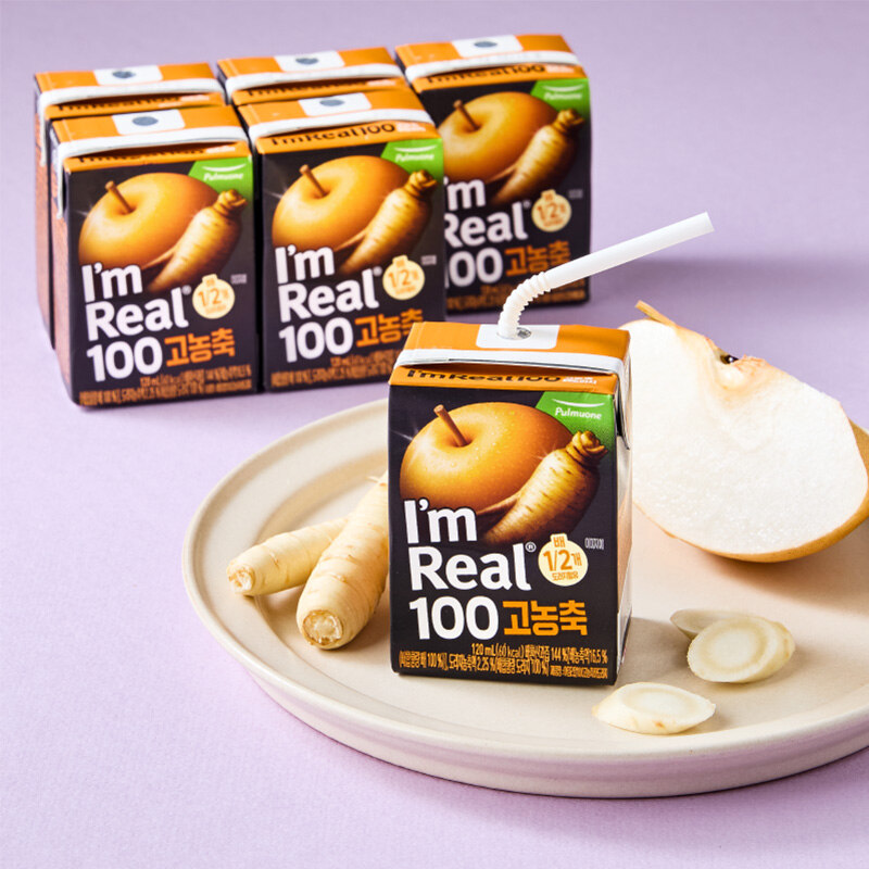 [풀무원] 아임리얼100 고농축 배도라지 120ml(6입)