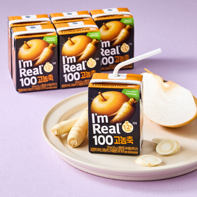 [풀무원] 아임리얼100 고농축 배도라지 120ml(6입)