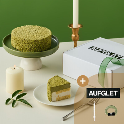 [아우프글렛] 시그니처 그린 케이크 550g