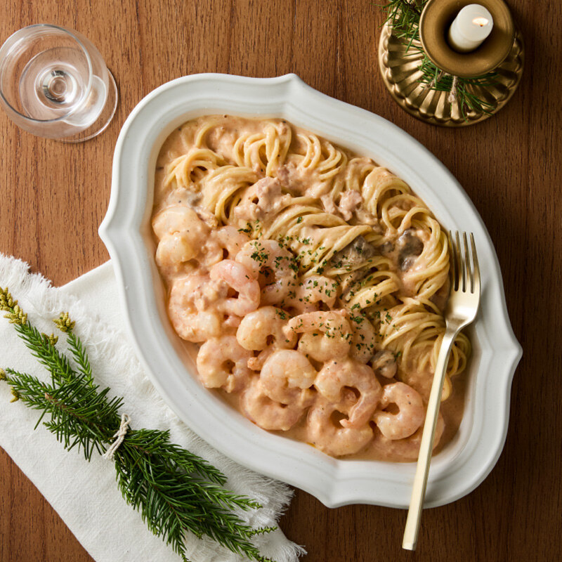 새우가 한가득 투움바 파스타(2인분) 650g