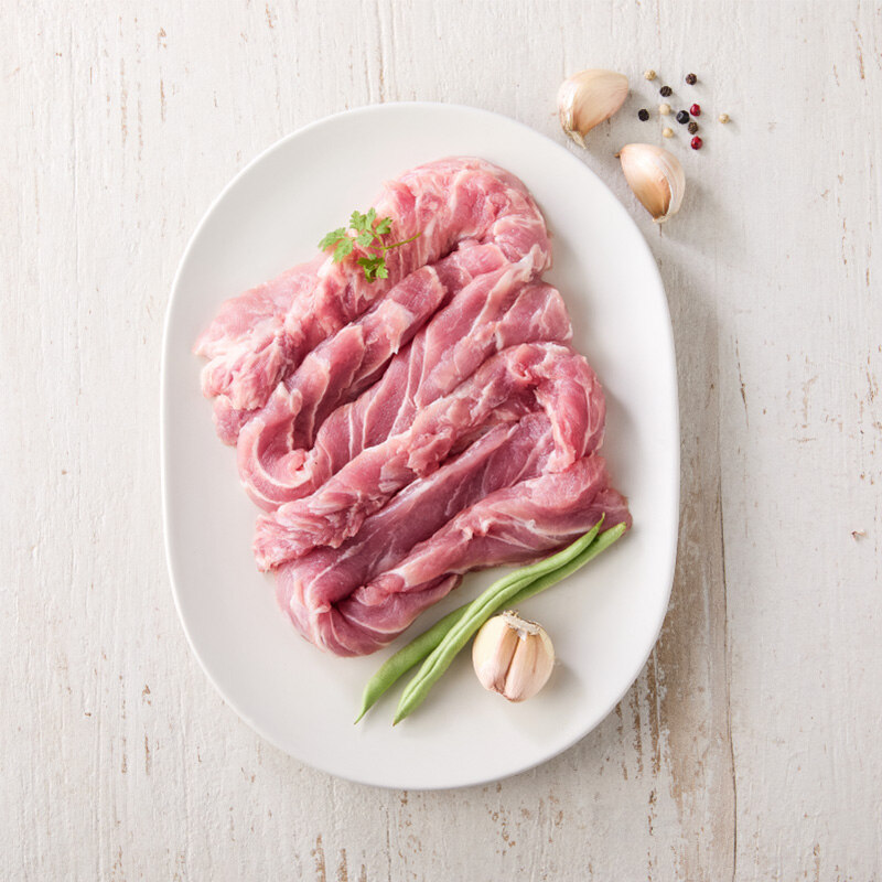 [포크빌] 무항생제 한돈 등심꽃살(구이용) 300g (냉장)