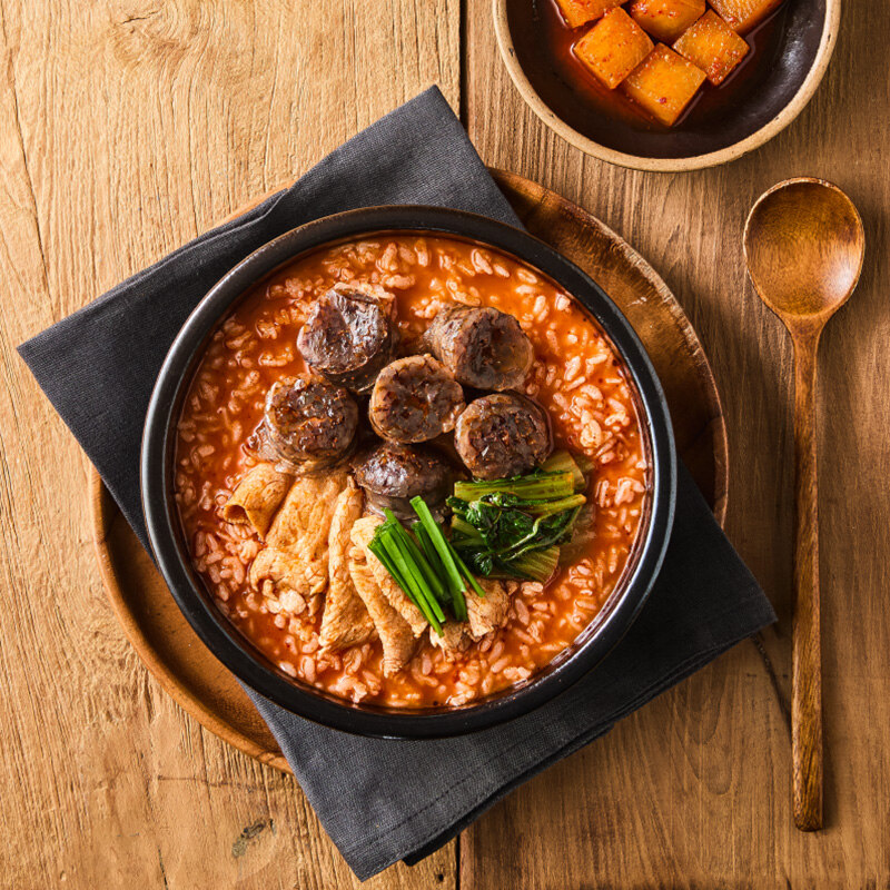 얼큰 순대 국밥 350g