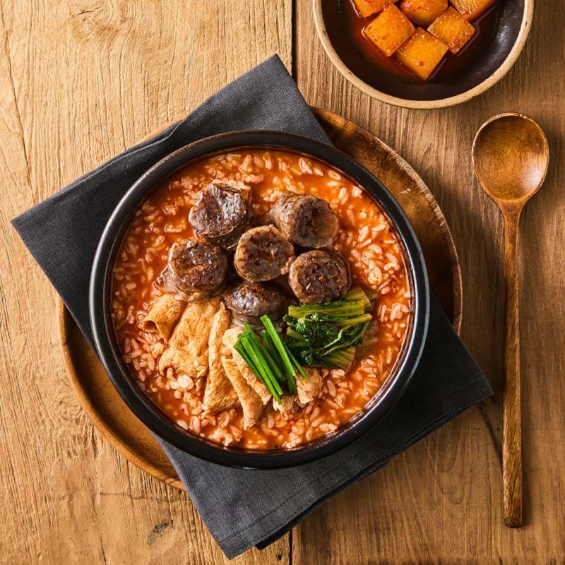 얼큰 순대 국밥 350g