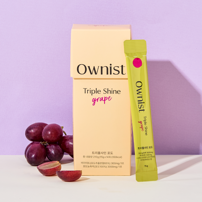 [오니스트] 트리플샤인 포도 15g*14입