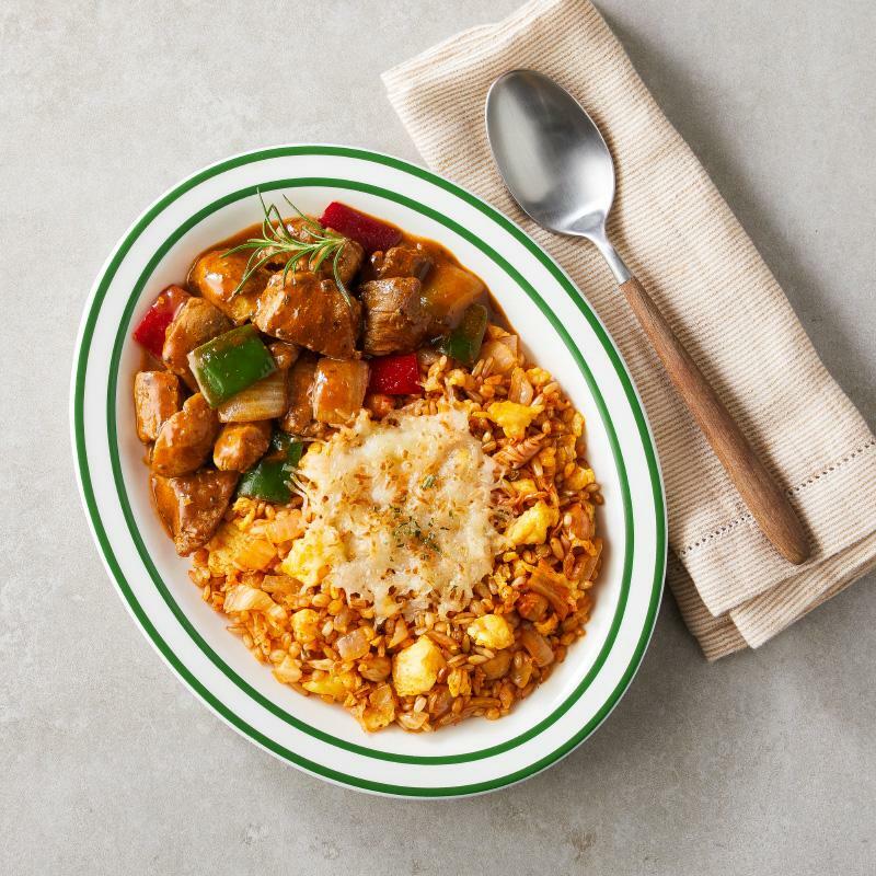 [프로틴업] 폭찹 & 햄프씨드 김치 필라프 308g