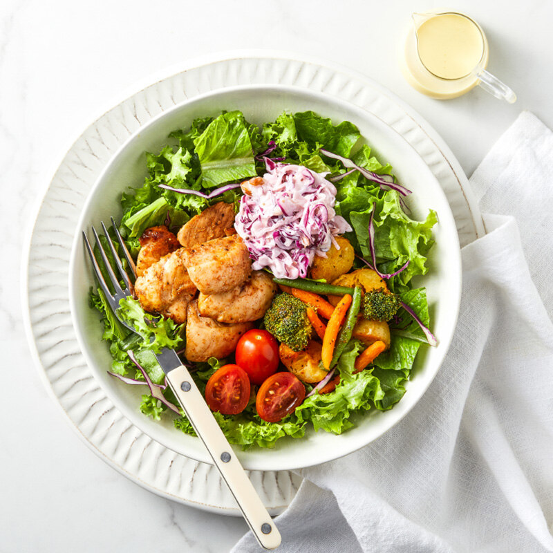 치킨 퍼플 코울슬로 샐러드 252g