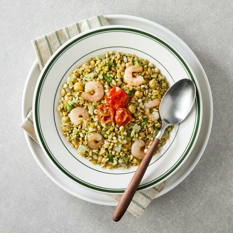 지중해 바질 쉬림프볼 195g