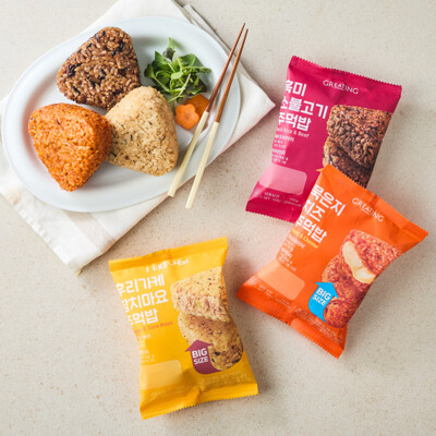 간편 주먹밥 3종