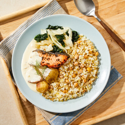 [저속도시락] 연어 콩크림 스테이크 277g