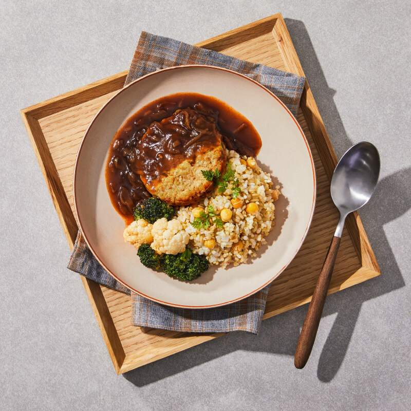 [저속도시락] 치킨 두부 함박 스테이크 275g