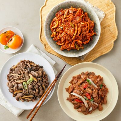 [사전예약] 그리팅 저당 양념육 3종