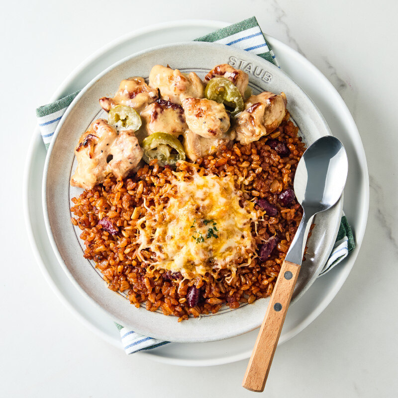 [프로틴UP] 타코 라이스 & 고추마요 치킨 280g