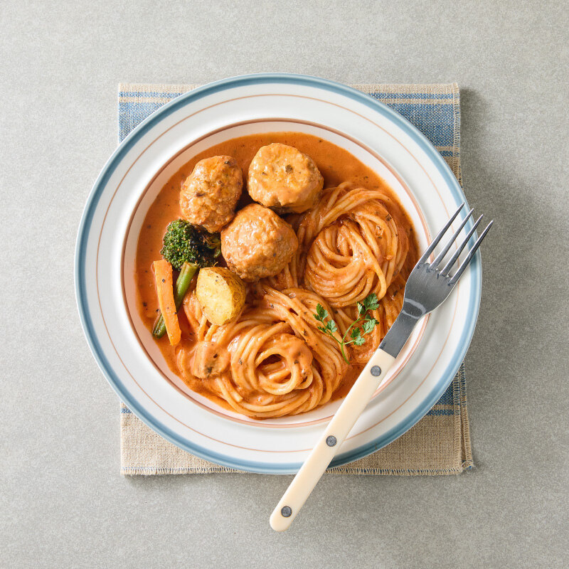 [프로틴UP] 미트볼 로제 파스타 430g