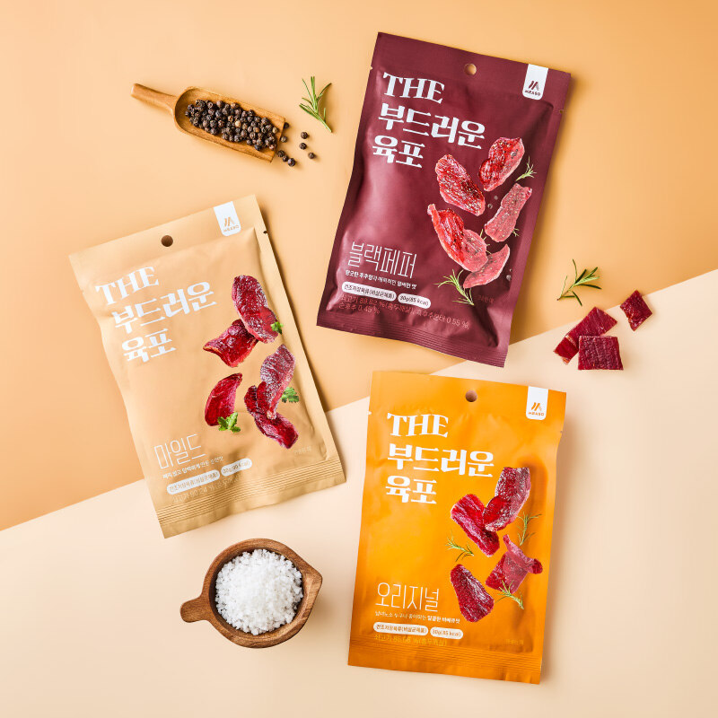 [육포공방] THE 부드러운 육포 3종 30g