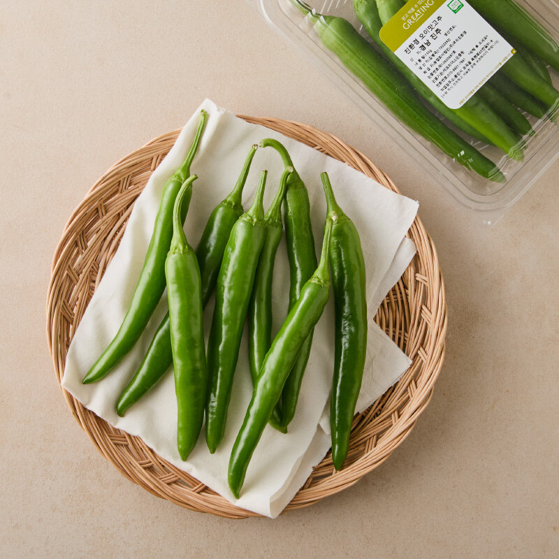 [그리팅] 친환경 오이맛 고추 150g