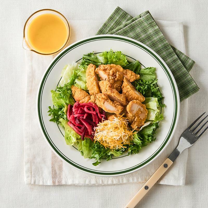 한끼 치킨텐더 샐러드 210g