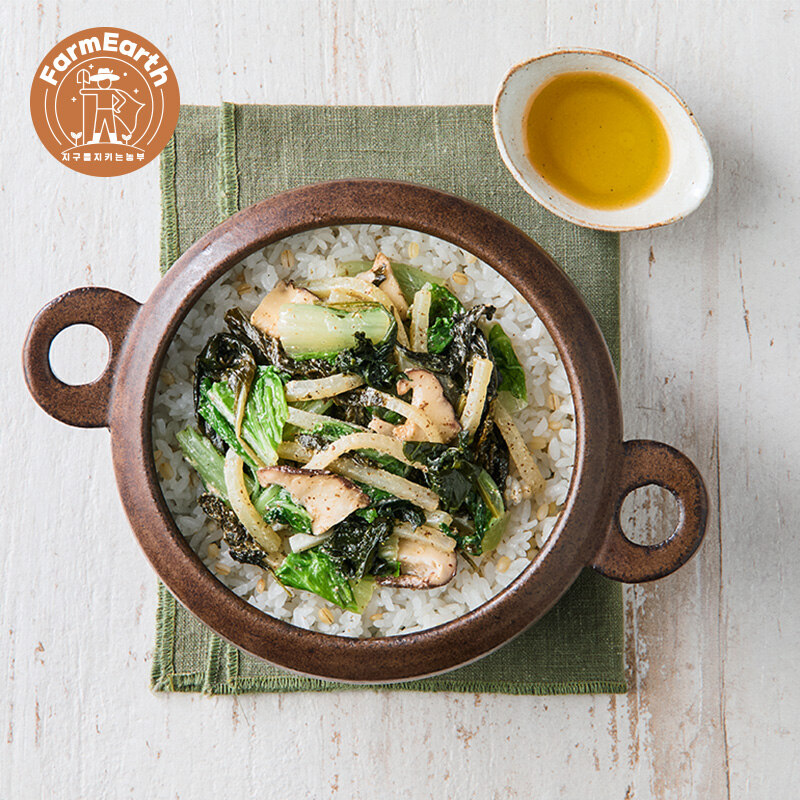 [법송스님] 들기름 나물 솥밥 258g