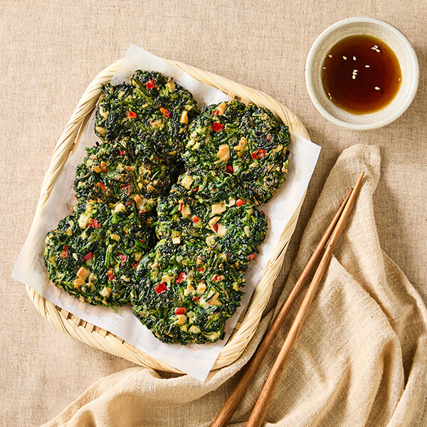 [법송스님] 냉이 두부전 반죽 300g