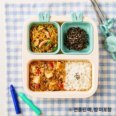 [키즈핏] 소고기 두부 덮밥 소스 세트 200g