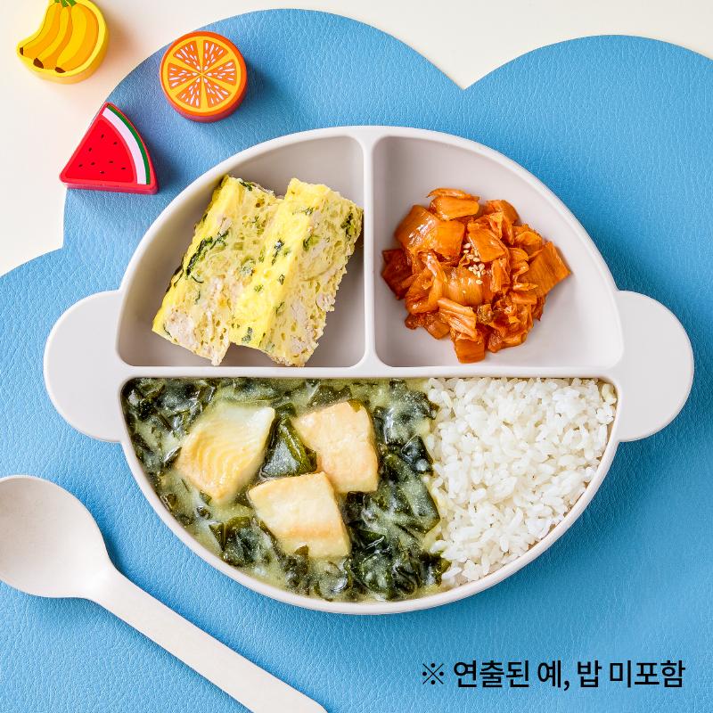 [키즈핏] 순살 가자미 미역 덮밥 소스 세트 180g
