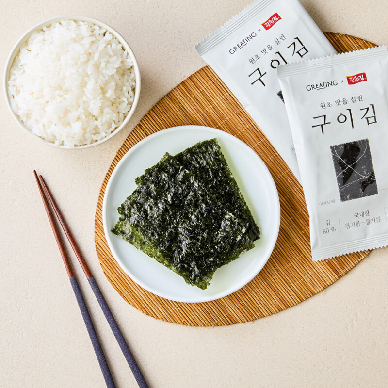 원초 맛을 살린 구이김 80g (4g*20봉)