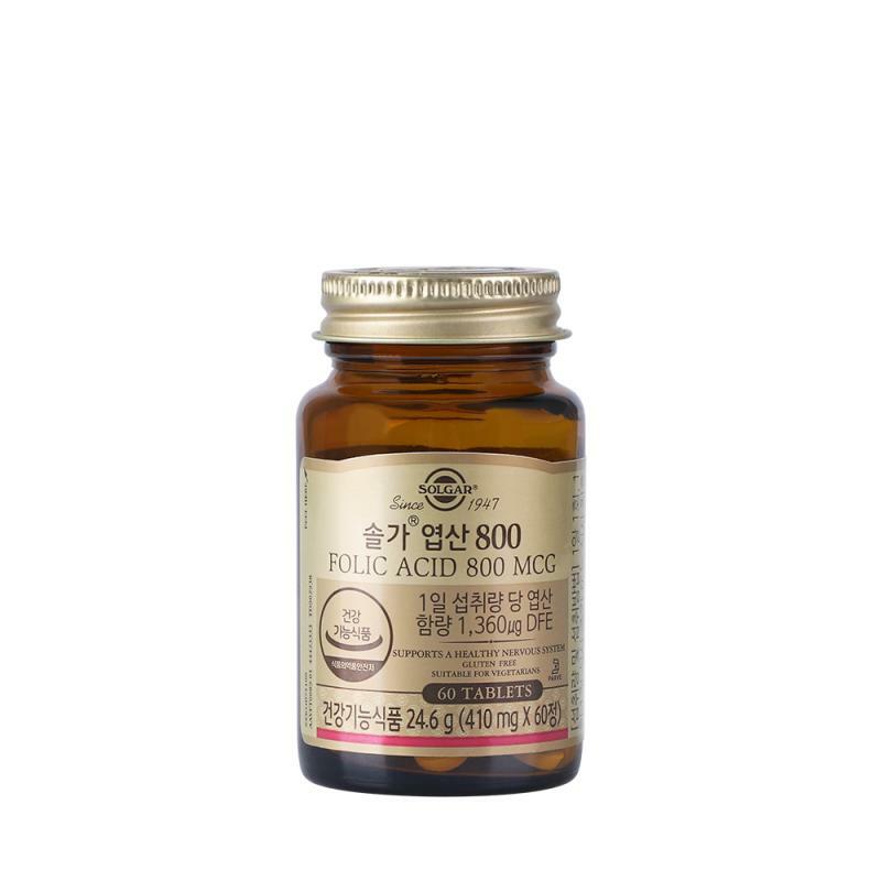솔가 엽산 800 60정