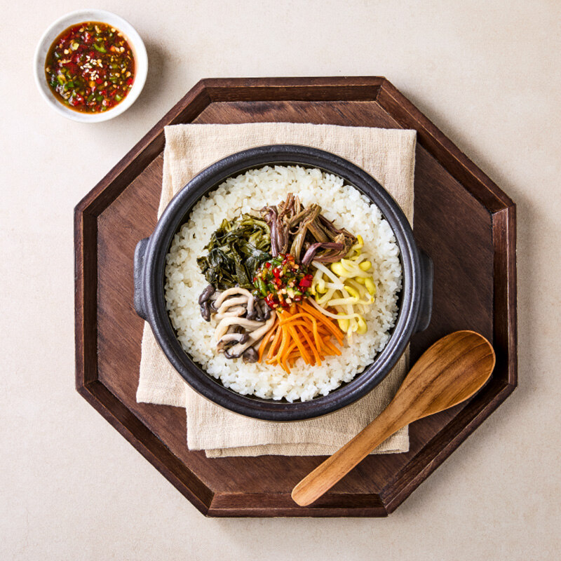 [경운스님] 고추 간장 비빔 솥밥 293g
